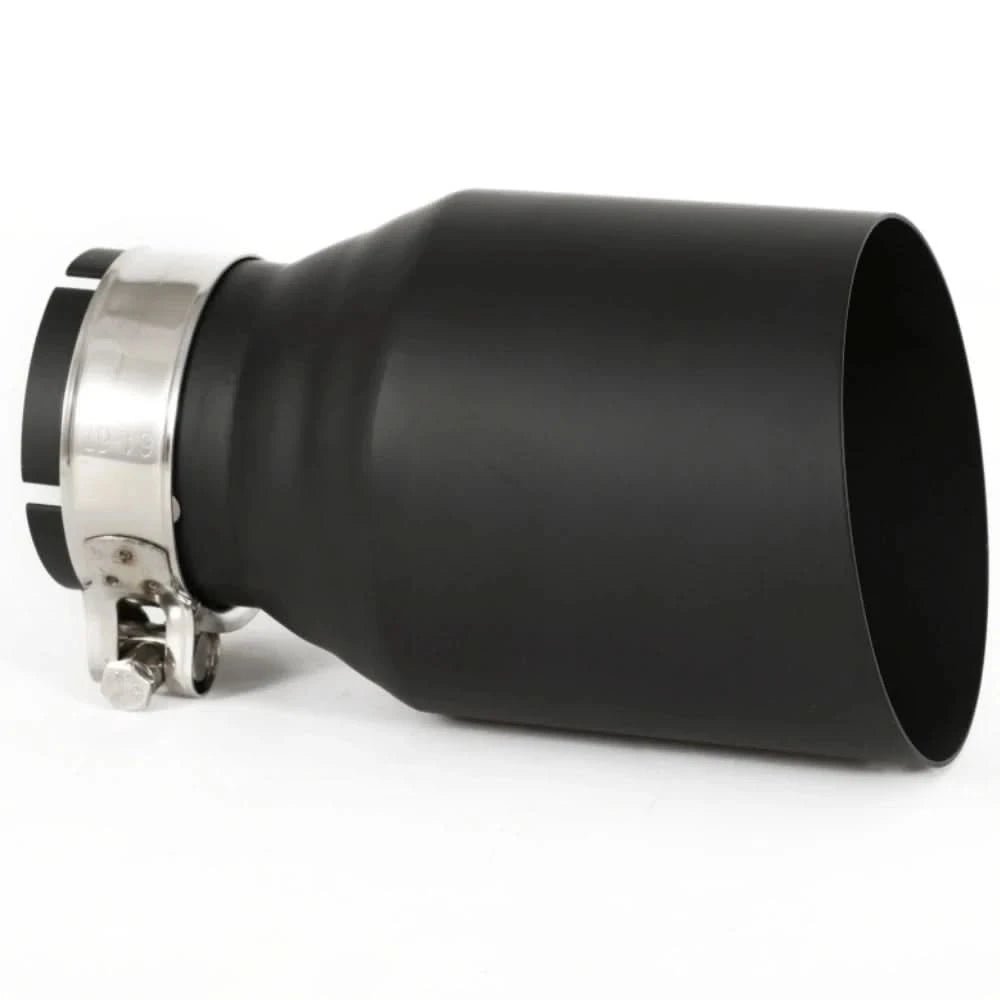 Universal Stainless Steel Single Exhaust Tip – Beveled Edge Performance Muffler Outlet (Single Unit)