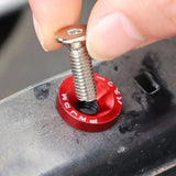 Universal M6 Aluminum Fender Washer & Bolt Kit – Concave Fasteners (20-Piece or 40-Piece Set)