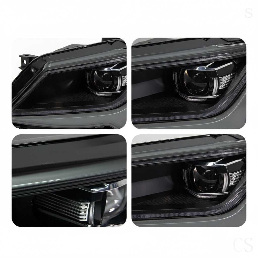 LED Headlights for Volkswagen Jetta MK6 (2011–2018) – Projector Lens & DRL Head Lamp Upgrade