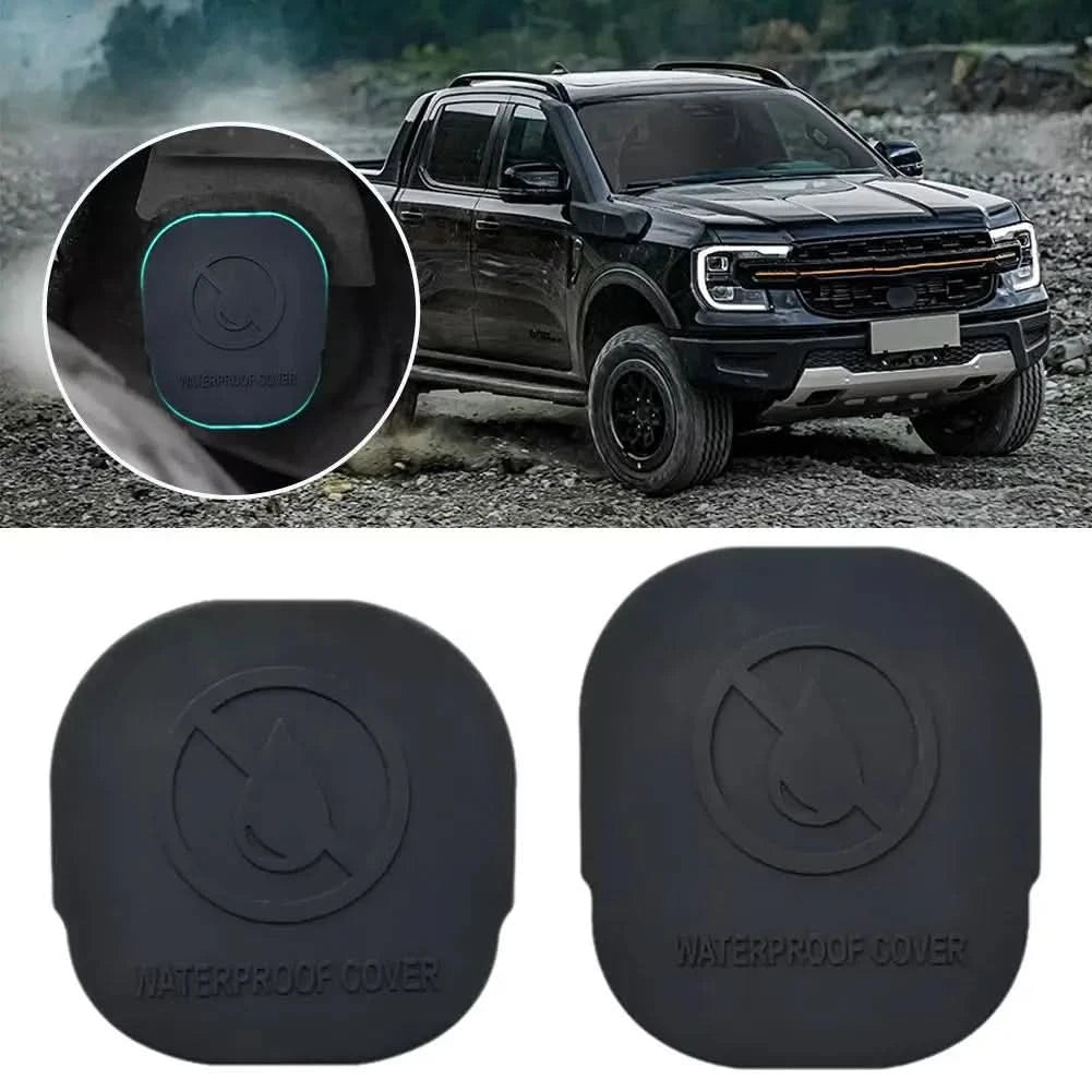 Ford Ranger Rear Axle Rubber Protective Covers – Frame Beam Sealing Pads (2023–2024)