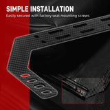 Carbon Fiber Fire Extinguisher Seat Mount Bracket – E46 3 Series (1999–2005)