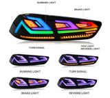 Mitsubishi Lancer RGB LED Tail Lights – Rear Brake, Fog & Running Light Assembly (2008–2018)