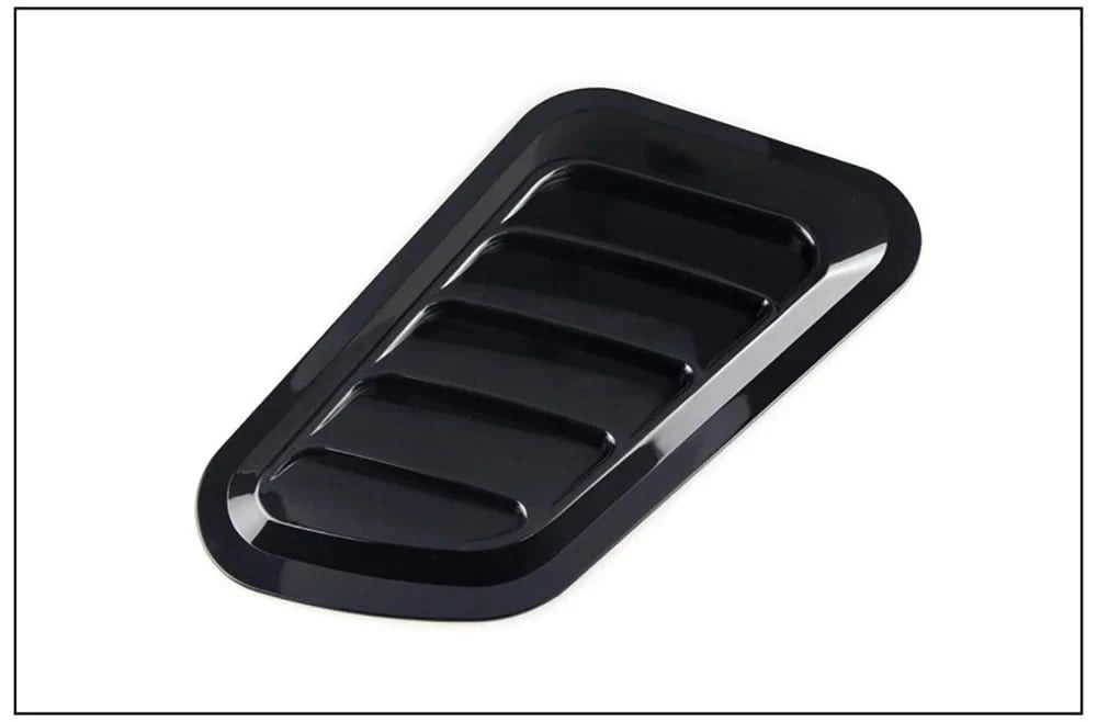 Universal Hood Vents – Carbon Fiber / Gloss Black Exterior Styling Upgrade