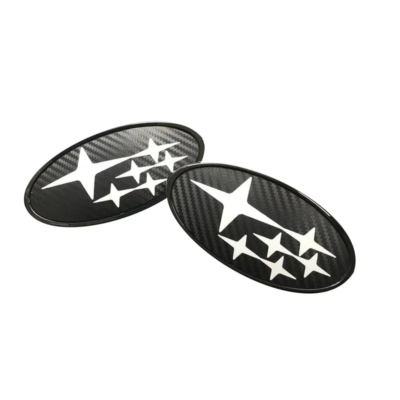 Acrylic Front Hood & Rear Trunk Emblem for Subaru – Logo Badge Sticker for Impreza, BRZ, WRX/STI, Legacy, Outback, Ascent & XV