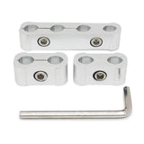 Aluminum Spark Plug Wire Separator Clamp Kit (8mm–10mm) – Engine Bay Dress-Up Set