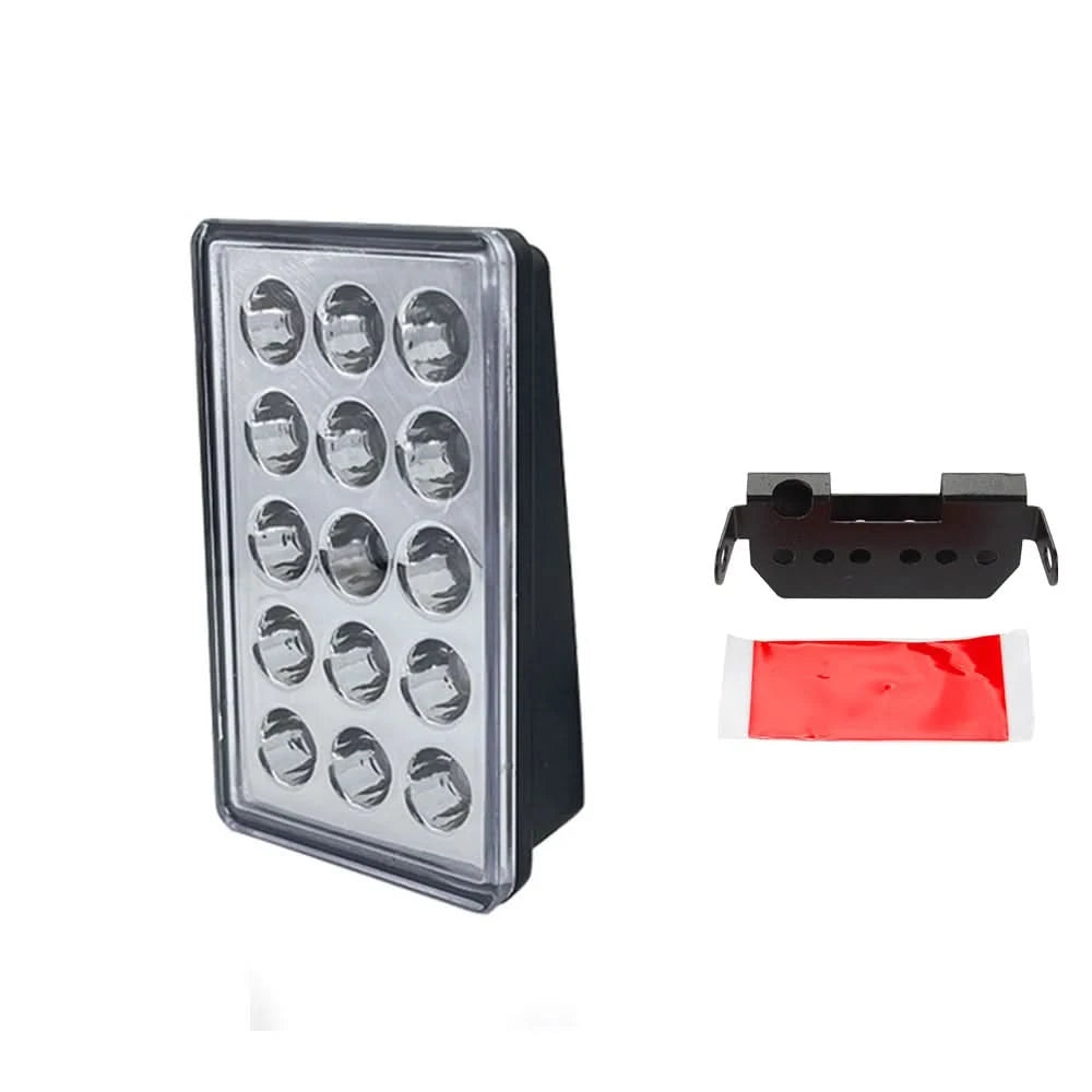 F1-Style LED Rear Brake Light – 12V Strobe & Running Light Warning Lamp (Universal Fit)
