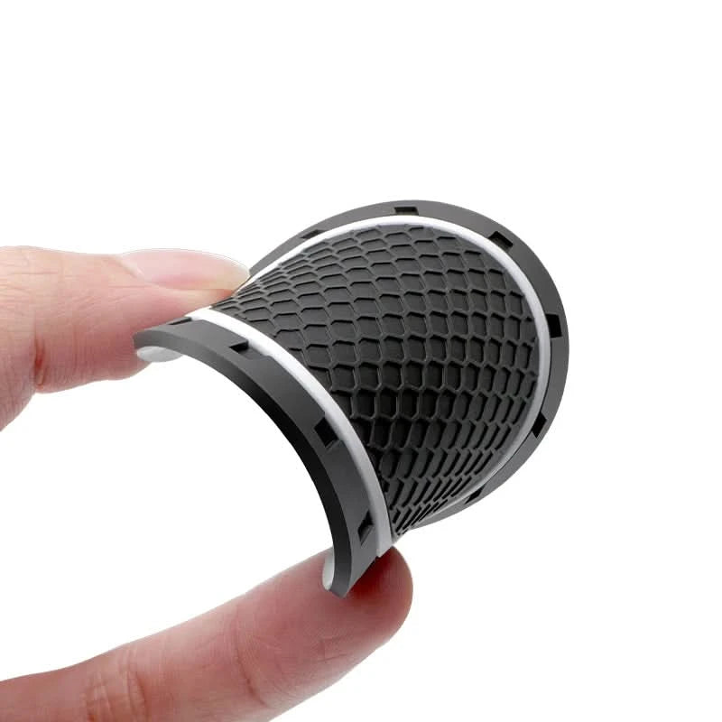 Audi Interior Cup Holder Anti-Slip Coasters – Silicone Mat Set (A & Q Series)