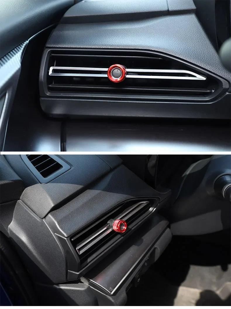 SFB CNC Central and Outer AC Knobs for 2022+ WRX