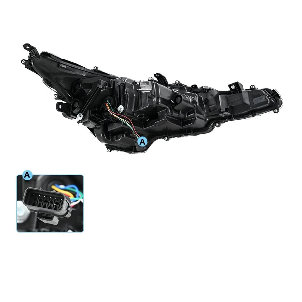 LED DProjector Headlights for Toyota Corolla 2020–2025 – Full Upgrade Headlamp Assembly (Pair)