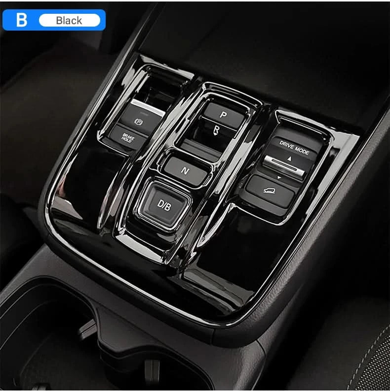 Honda CR-V 6th Gen Gear Shift Panel Trim – Carbon-Style ABS Interior Cover (2023–2025)