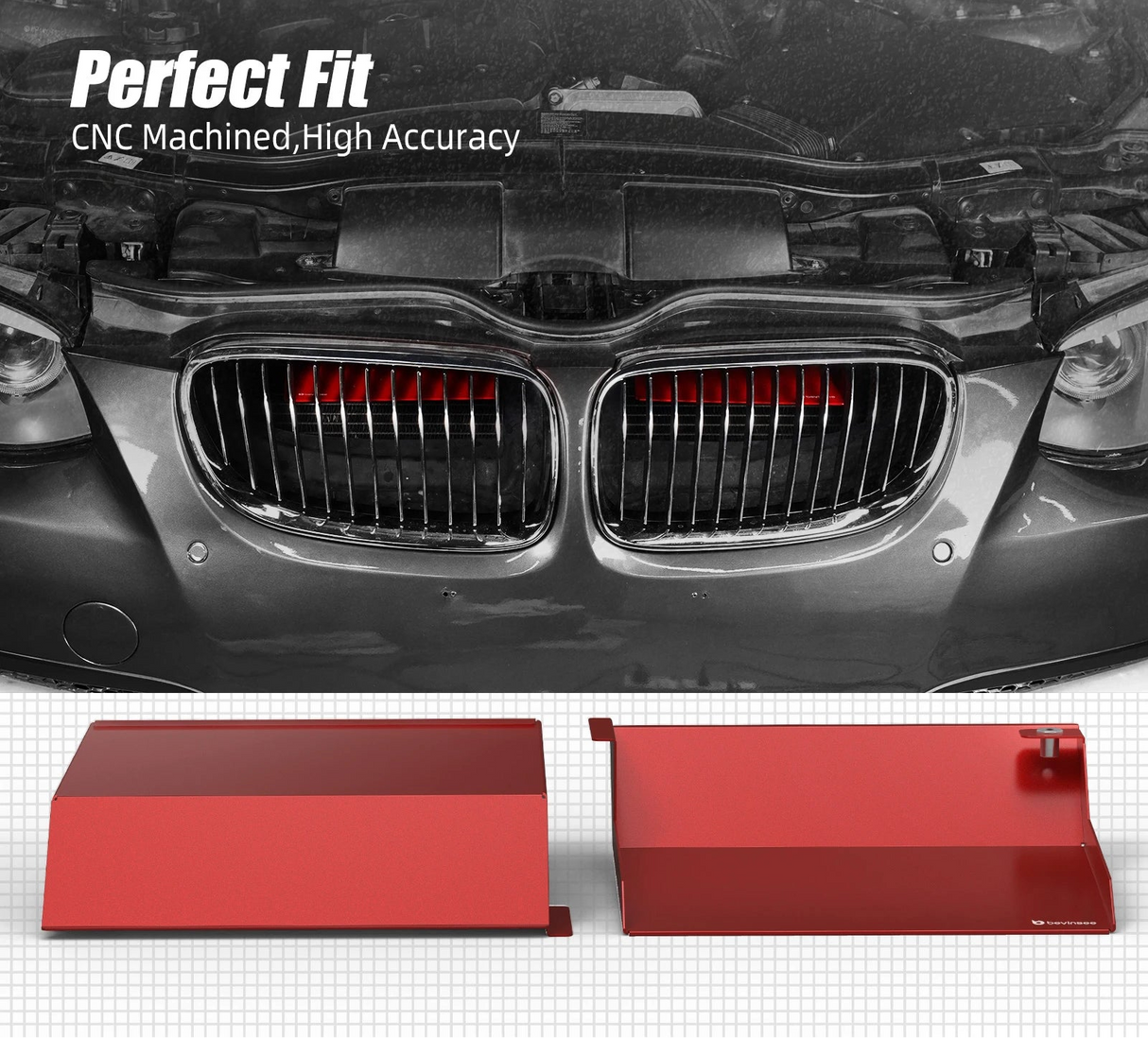 Aluminum Air Intake Scoops – BMW E92 3 Series (323i / 325i / 328i / 330i / 335i / 335d, 2010–2013)