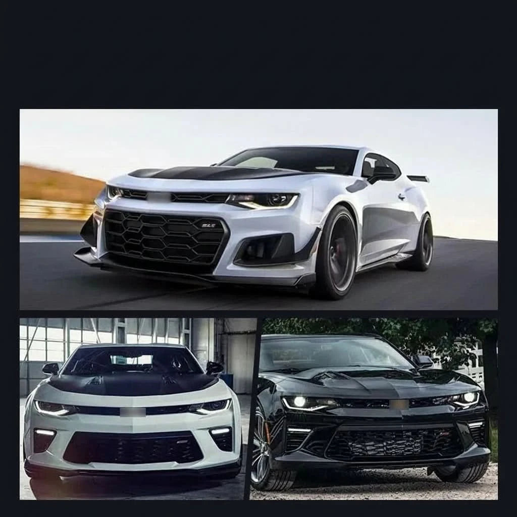 LED Headlight Assembly for Chevrolet Camaro (2014–2015) – Dynamic DRL Projector Head Lamps, Plug-and-Play Upgrade