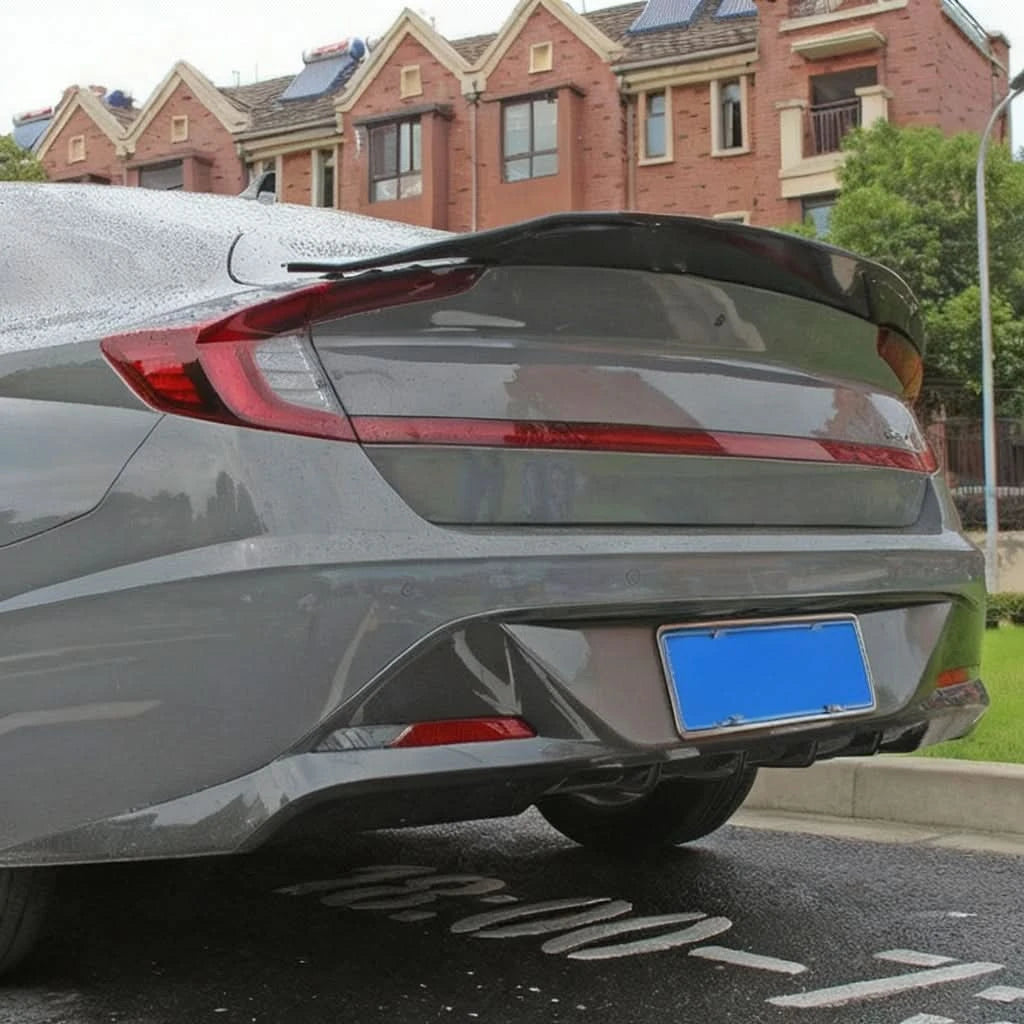 Rear Trunk Spoiler Wing for Hyundai Sonata (2020–2023) – ABS Airfoil Exterior Upgrade