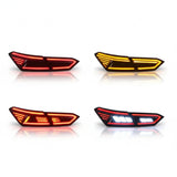 RGB Full LED Tail Lights for Toyota Camry (2018–2022) – Sequential DRL Rear Lamp Assembly