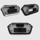 RS-Style Honeycomb Front Bumper Grille for Audi A3 / S3 8V 2017-2019 | Racing Mesh Hood Grill Upgrade