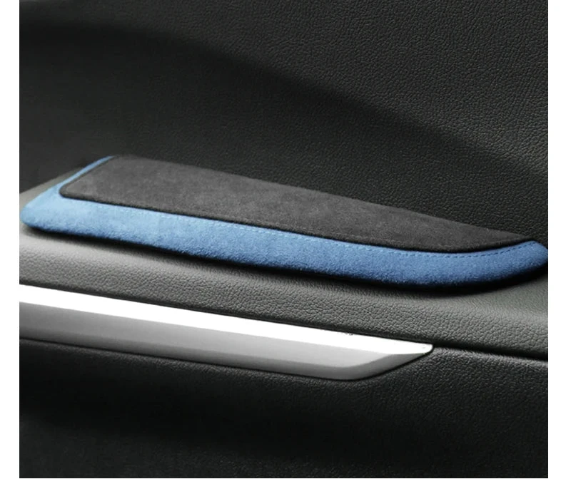 Premium Suede Door Armrest Elbow Pad Set – Comfort & Interior Styling Upgrade for BMW Models