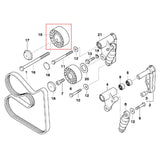 BMW 3 Series E36 E46 / 5 Series E39 / X5 E53 / Z3 Z4 Drive Belt Tensioner Idler Pulley 11287841228 1992 - 2006