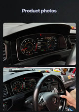 VW Golf MK7 Digital Instrument Cluster – 12.3” HD Virtual Dashboard Upgrade (2013–2020)
