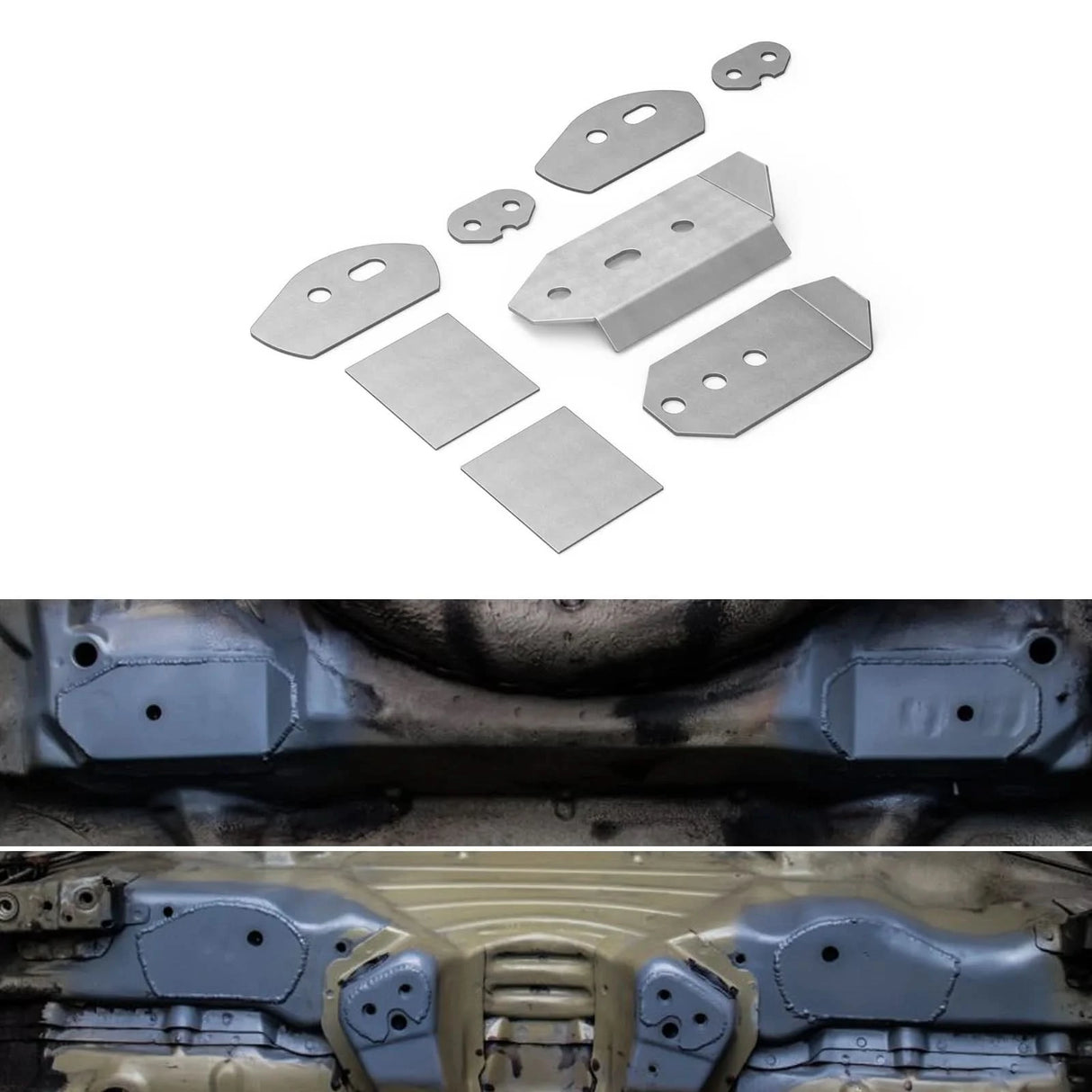 Rear Subframe Reinforcement Plate Kit for BMW E46 (1999-2006) Steel Chassis Reinforcement – Street & Track Use