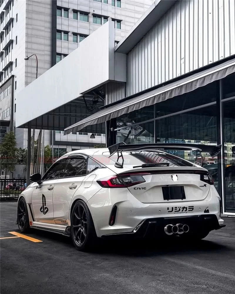 Dry Carbon Fiber GT Rear Wing Spoiler – Civic 11th Gen FL5 Type R