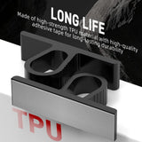 Honeycomb Grille License Plate Mount Clips – Quick-Release TPU Design