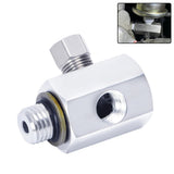 BMW 3 Series E30 / E36 3-Port Oil Pressure & Temperature Gauge Adapter T-Piece (M12 x 1.5 to 1/8" NPT)