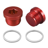 Billet Oil Thermostat Housing Lid & Plug Kit for N54 / N55 / S55 Engines
