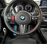 BMW F-Series Dry Carbon Fiber Shift Paddle Extensions – Steering Wheel Upgrade (Pair)