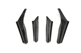 Front Bumper Canards for BMW E36 M3 – Carbon Fiber Aero Splitter Set (4-Piece)