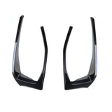 Gloss Black Rear Bumper Splitter Canards for VW Golf GTI/R MK7 & MK7.5 (2012–2020)