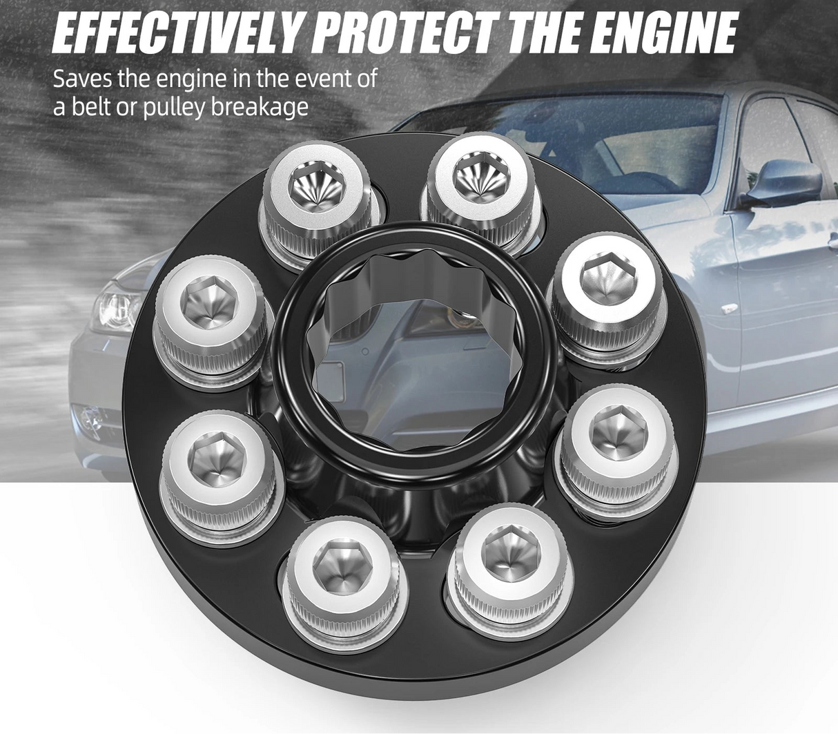 Crank Hub Bolt Capture Kit – BMW N55 & S55 Engines (335i / M2 / M3 / M4)