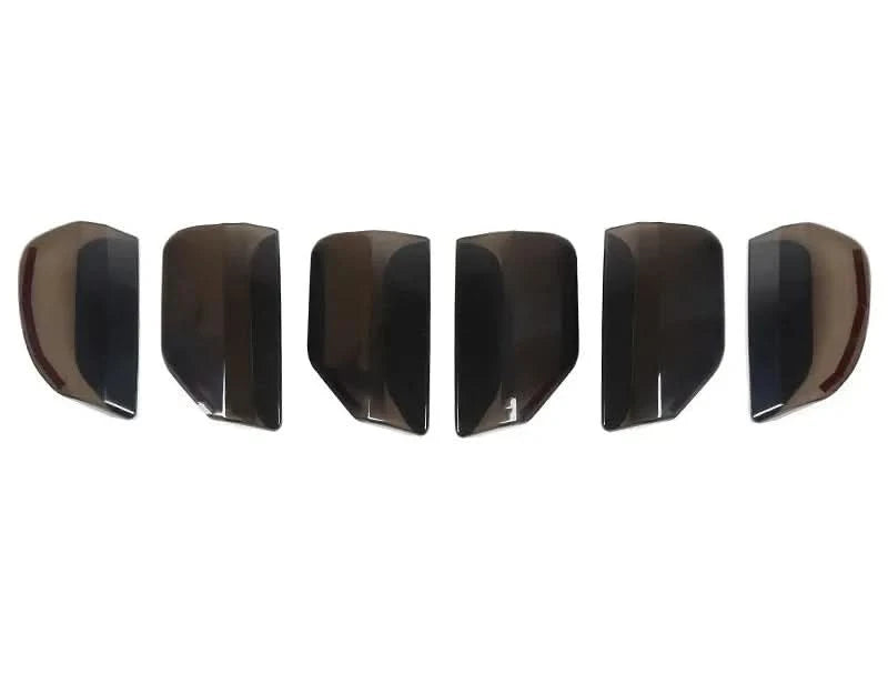 Smoked Tail Light Cover Trim Set for Ford Mustang 2015–2017