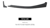 Suede-Style Dashboard Trim Panel Cover for BMW X5 F15 & X6 F16 (2014–2018)
