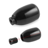 Universal 5-Speed Billet Aluminum Manual Shift Knob with Adapter Kit