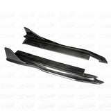 A S Style Carbon Fiber Side Skirts for Porsche Cayman 718 16-18