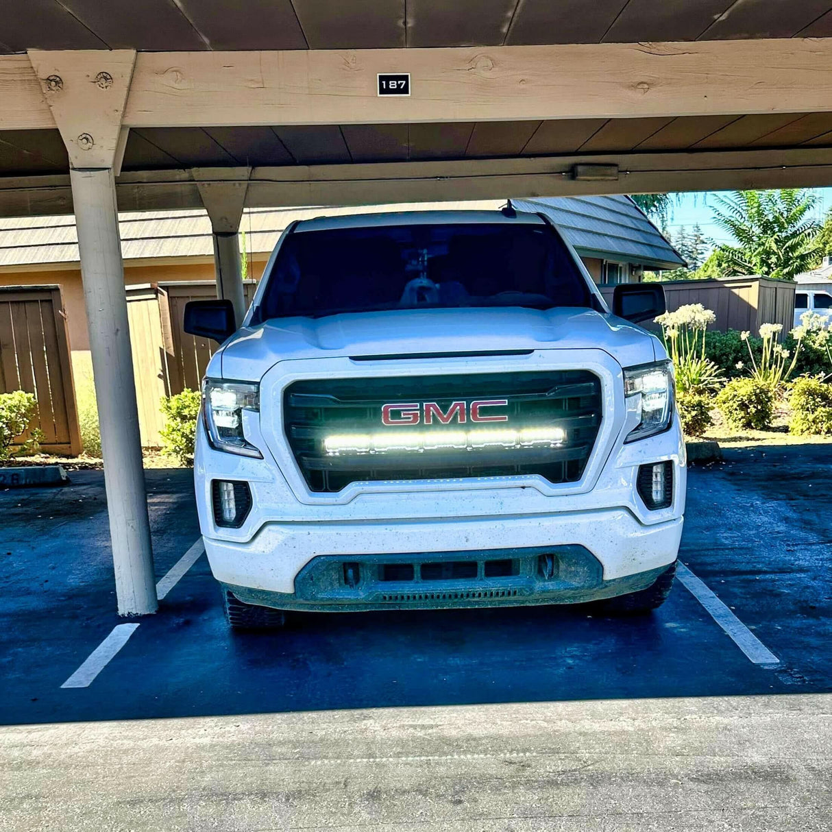2019+ GMC Sierra 1500 Dual 40s Light Bars - SLIM