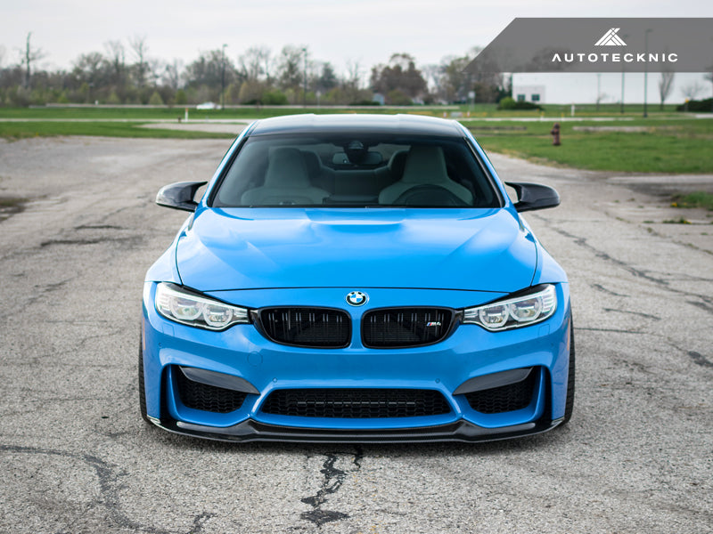 AutoTecknic Carbon Fiber Headlight Trim Set - F80 M3 | F82/ F83 M4