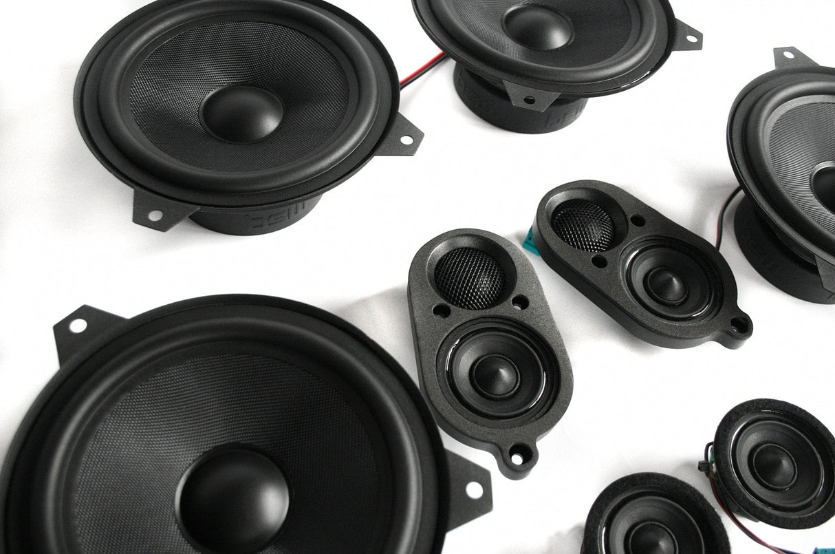 Bavsound Stage One Speaker Upgrade for E46 Coupe with Harman Kardon