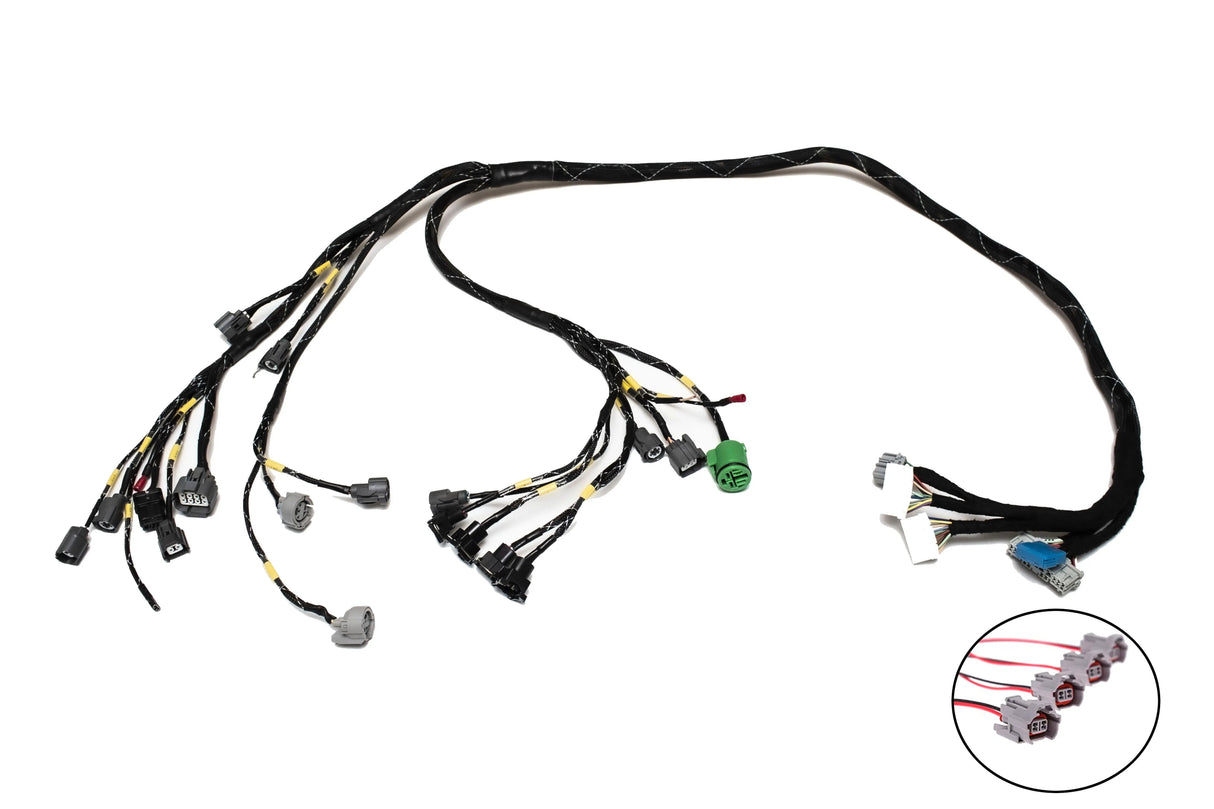 D & B-Series OBD1 Tucked Engine Harness Kit w/ Subharness | 92-93 GSR Integra