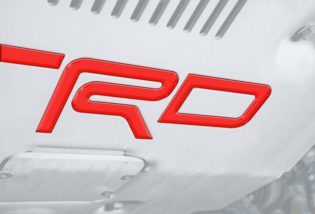 Skid Plate Letter Inserts Fits 2019-2027 Toyota Tundra