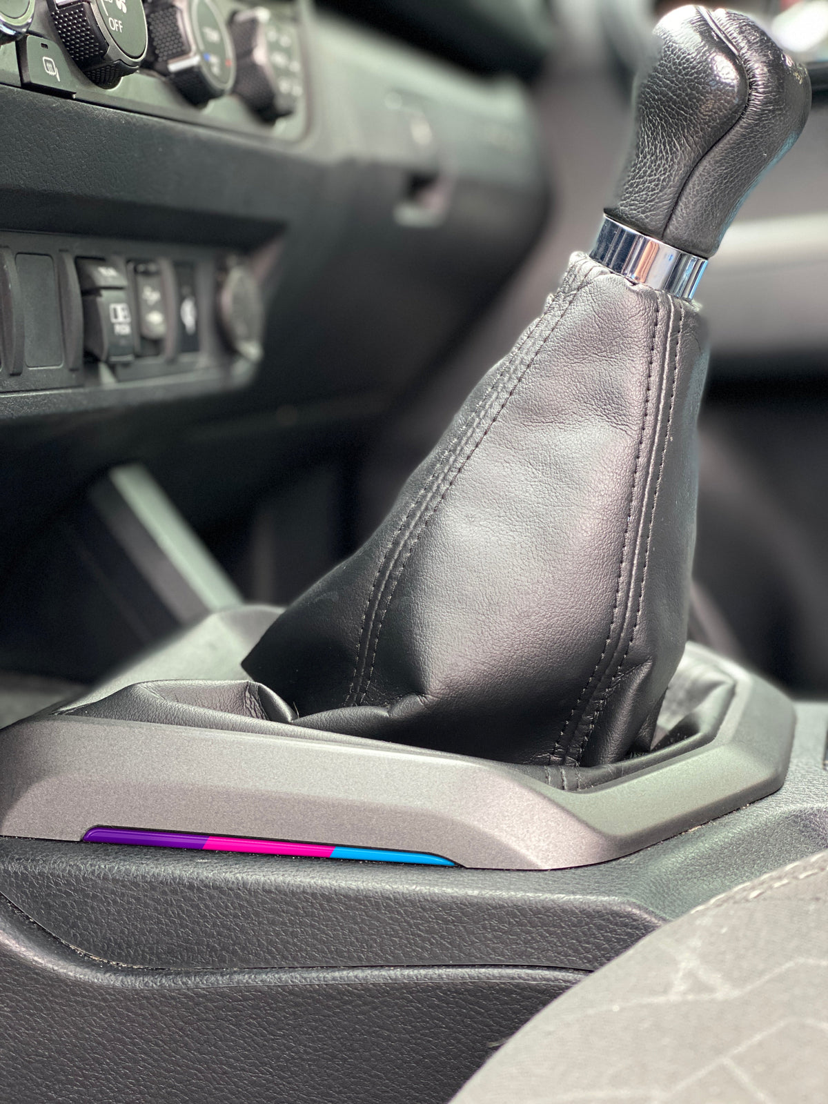 Side Center Console Line Inserts Fits 2016-2023 Toyota Tacoma