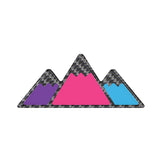 TRI-Color Badge Fits Toyota Models