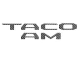 Tailgate Letter Inserts Fits 2024-2027 Toyota Tacoma