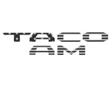Tailgate Letter Inserts Fits 2024-2027 Toyota Tacoma