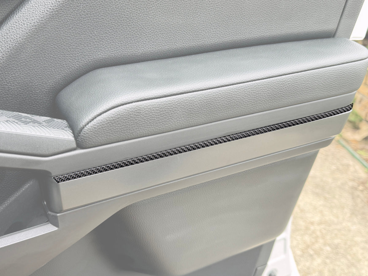 Side Door Armrest Lower Line Accent Trim Fits 2024-2027 Toyota Tacoma