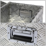 Universal Truck Trailer Tool Box w/ Lock & Key 30x13x10 Aluminum