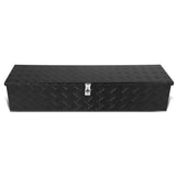 Universal Truck Trailer Tool Box w/ Lock & Key 50" x 13" x 10" Aluminum