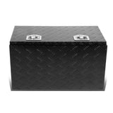 Universal Truck Trailer Tool Box w/ Lock & Key 30x18x17 Aluminum