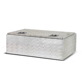 Universal Truck Trailer Tool Box w/ Lock & Key Aluminum 42x18x17