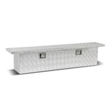 60" Aluminum Crossover Truck Tool Box with Lock & Key
